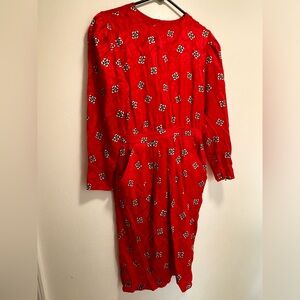 Maggy London New York Vintage Women;s Sleeved Long Dress Size 10